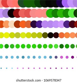 Abstract halftone background pattern. Spotted colorful vector line illustration
