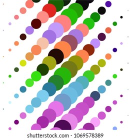 Abstract halftone background pattern. Spotted colorful vector line illustration
