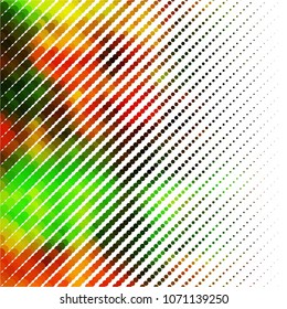 Abstract halftone background pattern. Spotted colorful vector line illustration
