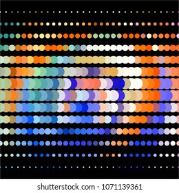 Abstract halftone background pattern. Spotted colorful vector line illustration

