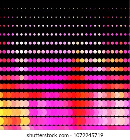 Abstract halftone background pattern. Spotted colorful vector line illustration
