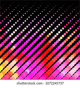 Abstract halftone background pattern. Spotted colorful vector line illustration
