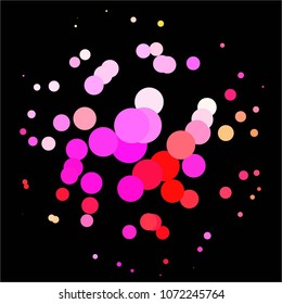 Abstract halftone background pattern. Spotted colorful vector line illustration
