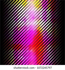 Abstract halftone background pattern. Spotted colorful vector line illustration
