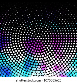 Abstract halftone background pattern. Spotted colorful vector line illustration
