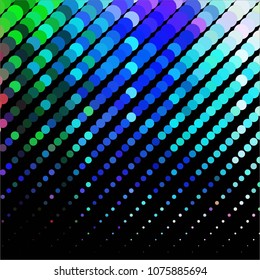 Abstract halftone background pattern. Spotted colorful vector line illustration
