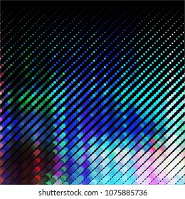 Abstract halftone background pattern. Spotted colorful vector line illustration
