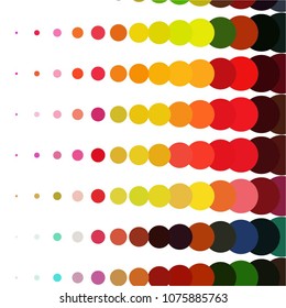 Abstract halftone background pattern. Spotted colorful vector line illustration
