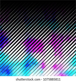 Abstract halftone background pattern. Spotted colorful vector line illustration
