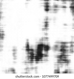 Abstract halftone background pattern. Spotted monochrome vector line illustration
