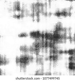 Abstract halftone background pattern. Spotted monochrome vector line illustration
