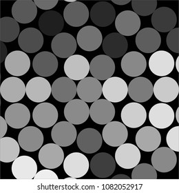 Abstract halftone background pattern. Spotted monochrome vector line illustration
