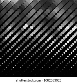 Abstract halftone background pattern. Spotted monochrome vector line illustration
