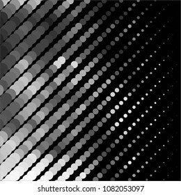 Abstract halftone background pattern. Spotted monochrome vector line illustration
