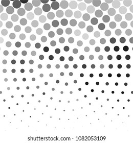 Abstract halftone background pattern. Spotted monochrome vector line illustration
