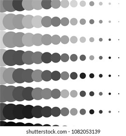 Abstract halftone background pattern. Spotted monochrome vector line illustration
