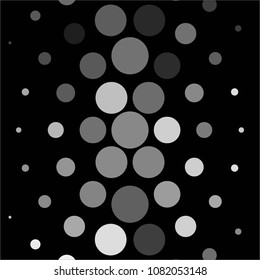 Abstract halftone background pattern. Spotted monochrome vector line illustration
