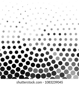Abstract halftone background pattern. Spotted monochrome vector line illustration

