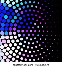 Abstract halftone background pattern. Spotted colorful vector line illustration
