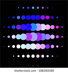 Abstract halftone background pattern. Spotted colorful vector line illustration
