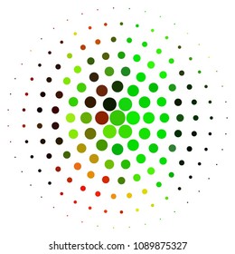 Abstract halftone background pattern. Spotted colorful vector line illustration
