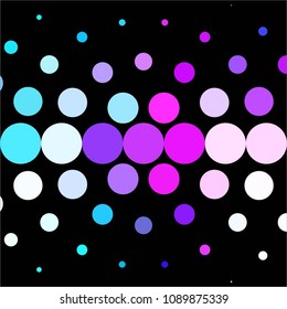 Abstract halftone background pattern. Spotted colorful vector line illustration
