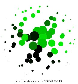 Abstract halftone background pattern. Spotted colorful vector line illustration
