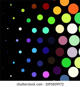 Abstract halftone background pattern. Spotted colorful vector line illustration
