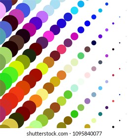 Abstract halftone background pattern. Spotted colorful vector line illustration
