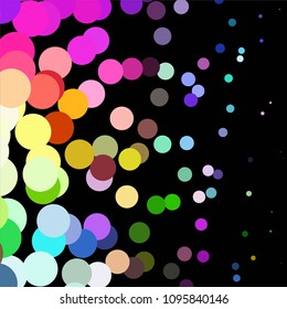 Abstract halftone background pattern. Spotted colorful vector line illustration
