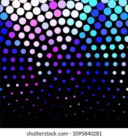 Abstract halftone background pattern. Spotted colorful vector line illustration

