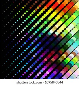 Abstract halftone background pattern. Spotted colorful vector line illustration
