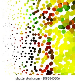 Abstract halftone background pattern. Spotted colorful vector line illustration

