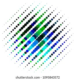 Abstract halftone background pattern. Spotted colorful vector line illustration

