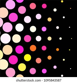 Abstract halftone background pattern. Spotted colorful vector line illustration
