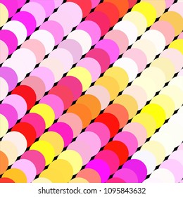 Abstract halftone background pattern. Spotted colorful vector line illustration
