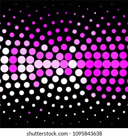 Abstract halftone background pattern. Spotted colorful vector line illustration
