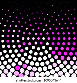 Abstract halftone background pattern. Spotted colorful vector line illustration
