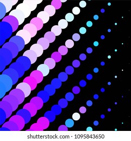 Abstract halftone background pattern. Spotted colorful vector line illustration
