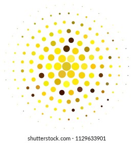 Abstract halftone background pattern. Spotted colorful vector line illustration
