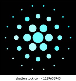 Abstract halftone background pattern. Spotted colorful vector line illustration
