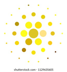 Abstract halftone background pattern. Spotted colorful vector line illustration
