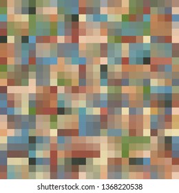 Abstract halftone background pattern. Square colorful line illustration 