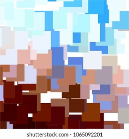 Abstract halftone background pattern. Squared colorful vector line illustration
