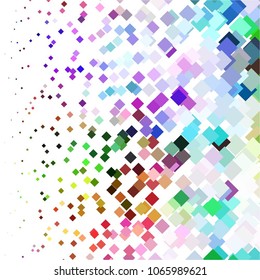 Abstract halftone background pattern. Squared colorful vector line illustration
