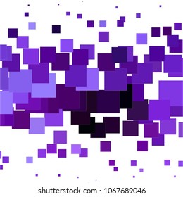 Abstract halftone background pattern. Squared colorful vector line illustration
