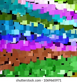 Abstract halftone background pattern. Squared colorful vector line illustration
