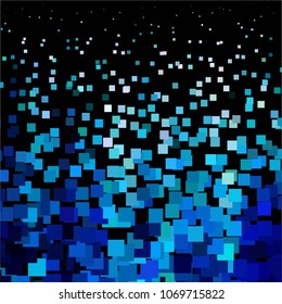 Abstract halftone background pattern. Squared colorful vector line illustration
