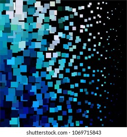 Abstract halftone background pattern. Squared colorful vector line illustration
