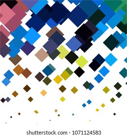 Abstract halftone background pattern. Squared colorful vector line illustration

